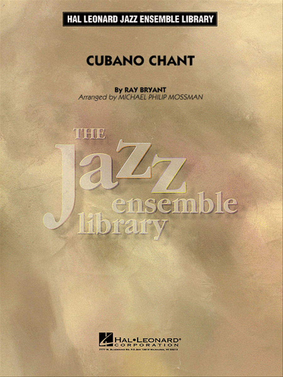 Cubano Chant Jazz Ensemble scores gallery preview page 1