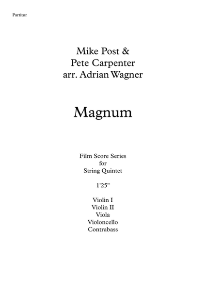 Theme From "magnum, P.i." image number null