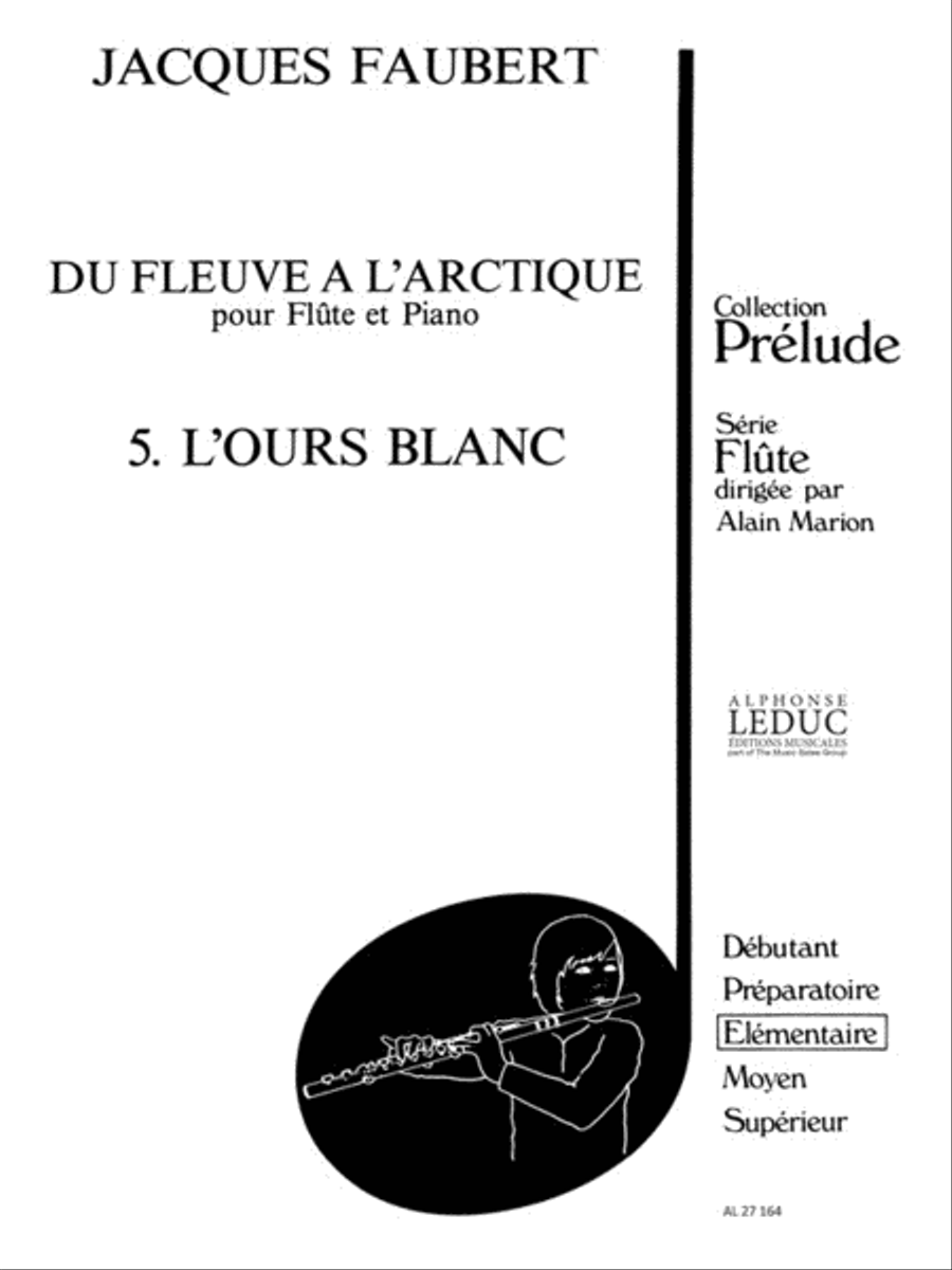 L'ours Blanc (flute & Piano) Flute Solo scores gallery preview page 1