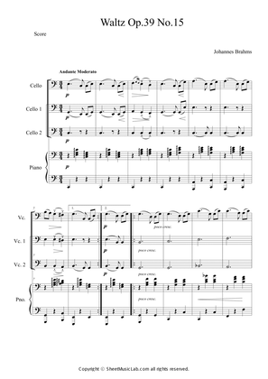 Waltz op.39 no.15 Easy Version in C