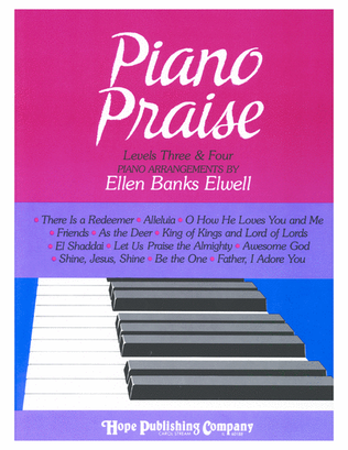 Book cover for Piano Praise-Digital Download
