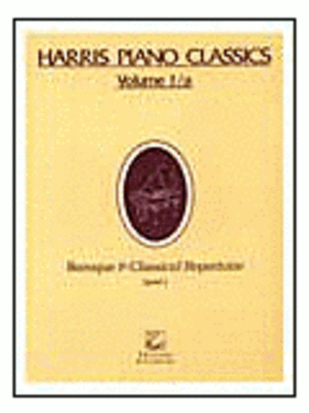 Harris Piano Classics: Volume 1/a