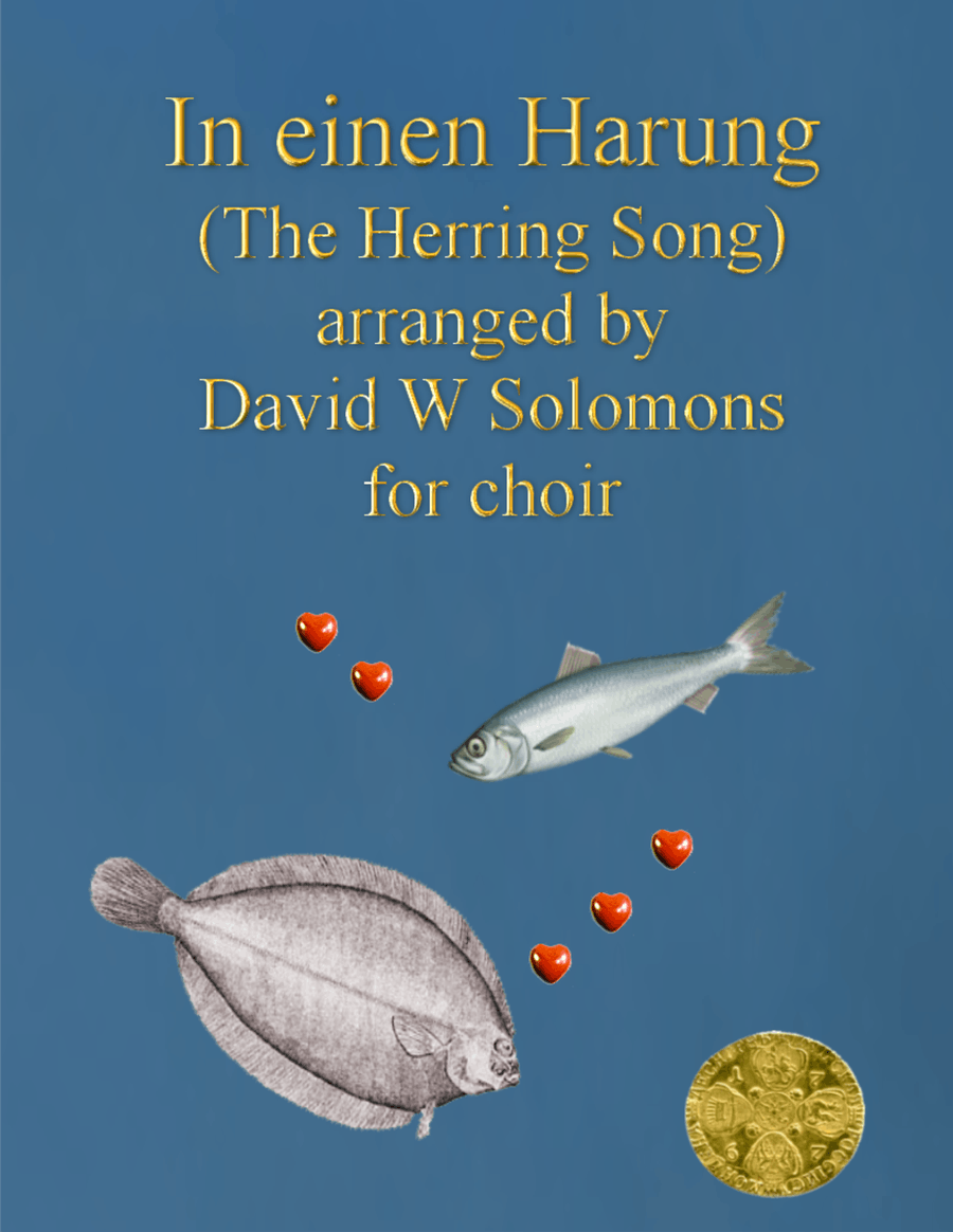 In einen Harung (The herring song) for mixed choir 4-Part scores gallery preview page 1