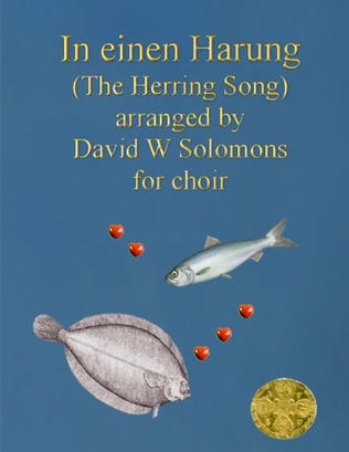 Book cover for In einen Harung (The herring song) for mixed choir