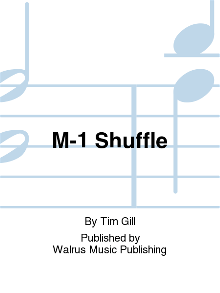 M-1 Shuffle Big Band scores gallery preview page 1