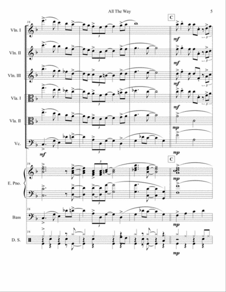 All The Way Set of Parts scores gallery preview page 5