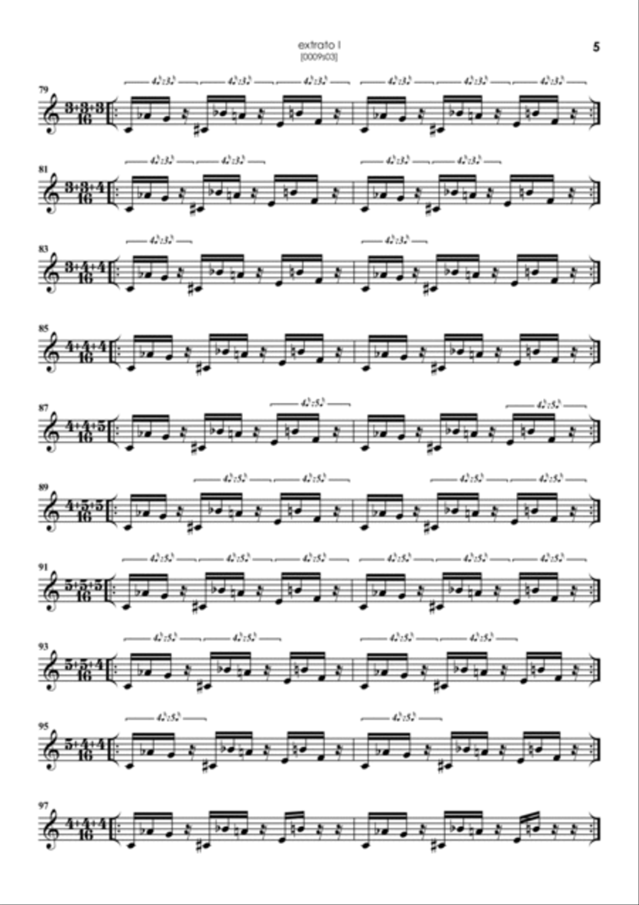 Extrato I Small Ensemble scores gallery preview page 5