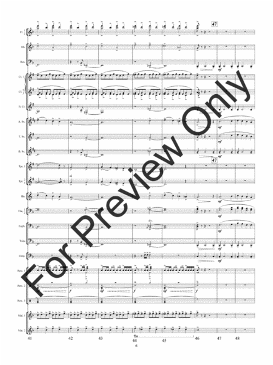 Christmas Bells Are Ringing Concert Band scores gallery preview page 9