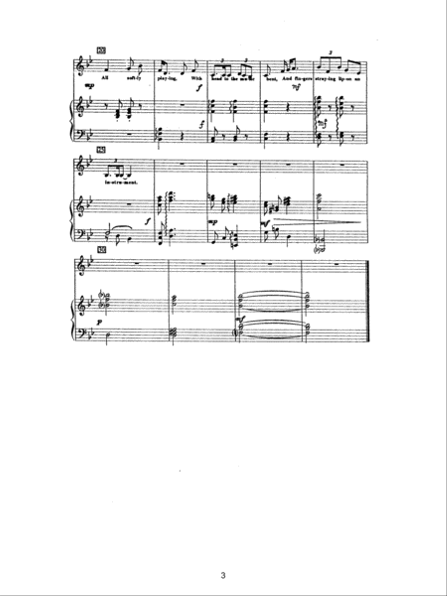 [Luening] Joyce Cycle Soprano Voice scores gallery preview page 5