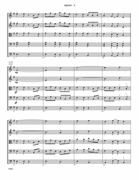 Jigtastic - Conductor Score (Full Score)