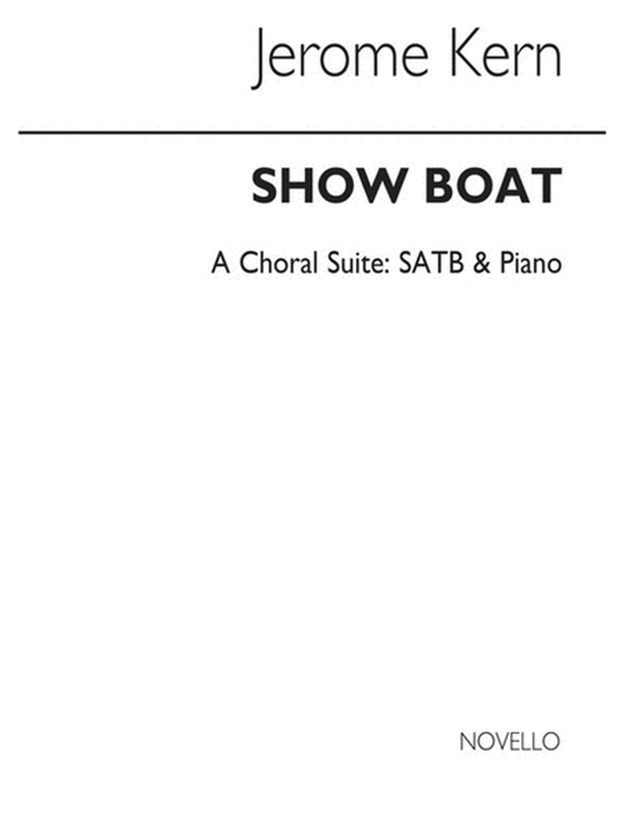Showboat Choral Suite Satb