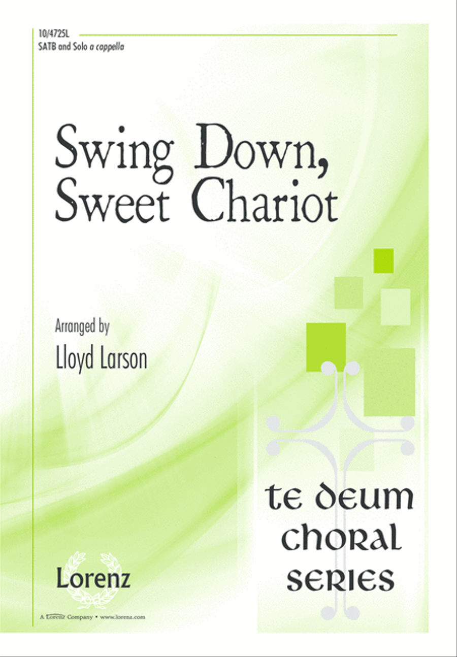 Swing Down, Sweet Chariot 4-Part scores gallery preview page 1