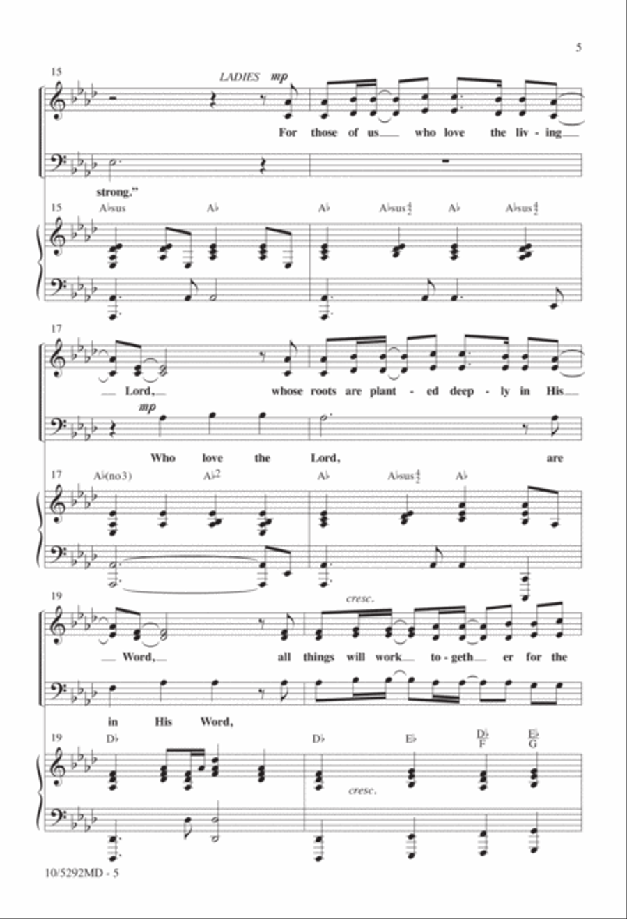 Stay Strong 4-Part scores gallery preview page 4