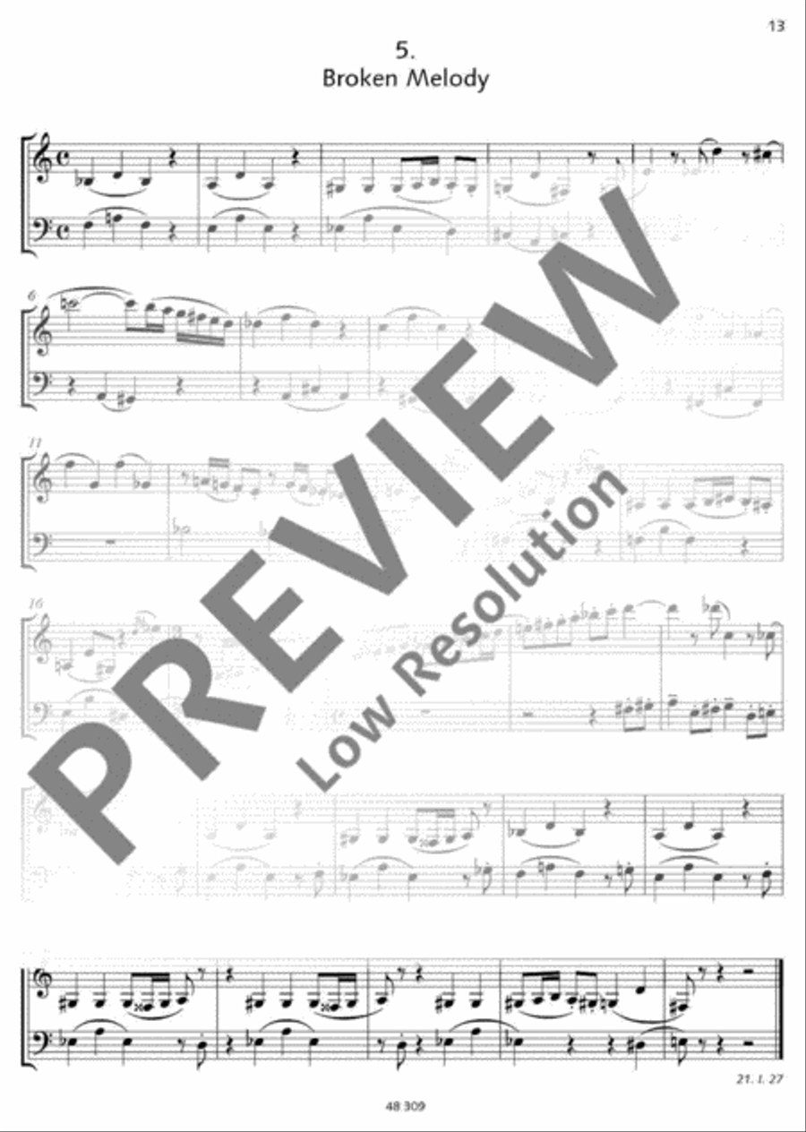 Musikalisches Blumengärtlein und Leyptziger Allerley Clarinet scores gallery preview page 14
