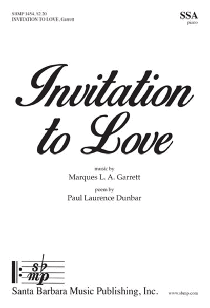 Invitation to Love - SSA Octavo image number null