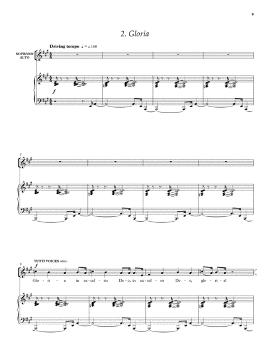 Nidaros Jazz Mass SSAA scores gallery preview page 5