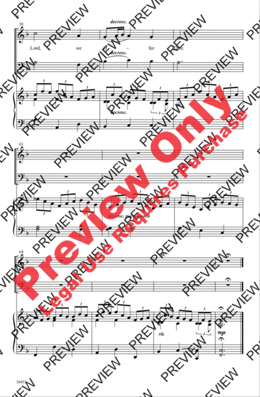 Surround Him with Praise Surround Him with Praise 2-Part scores gallery preview page 8