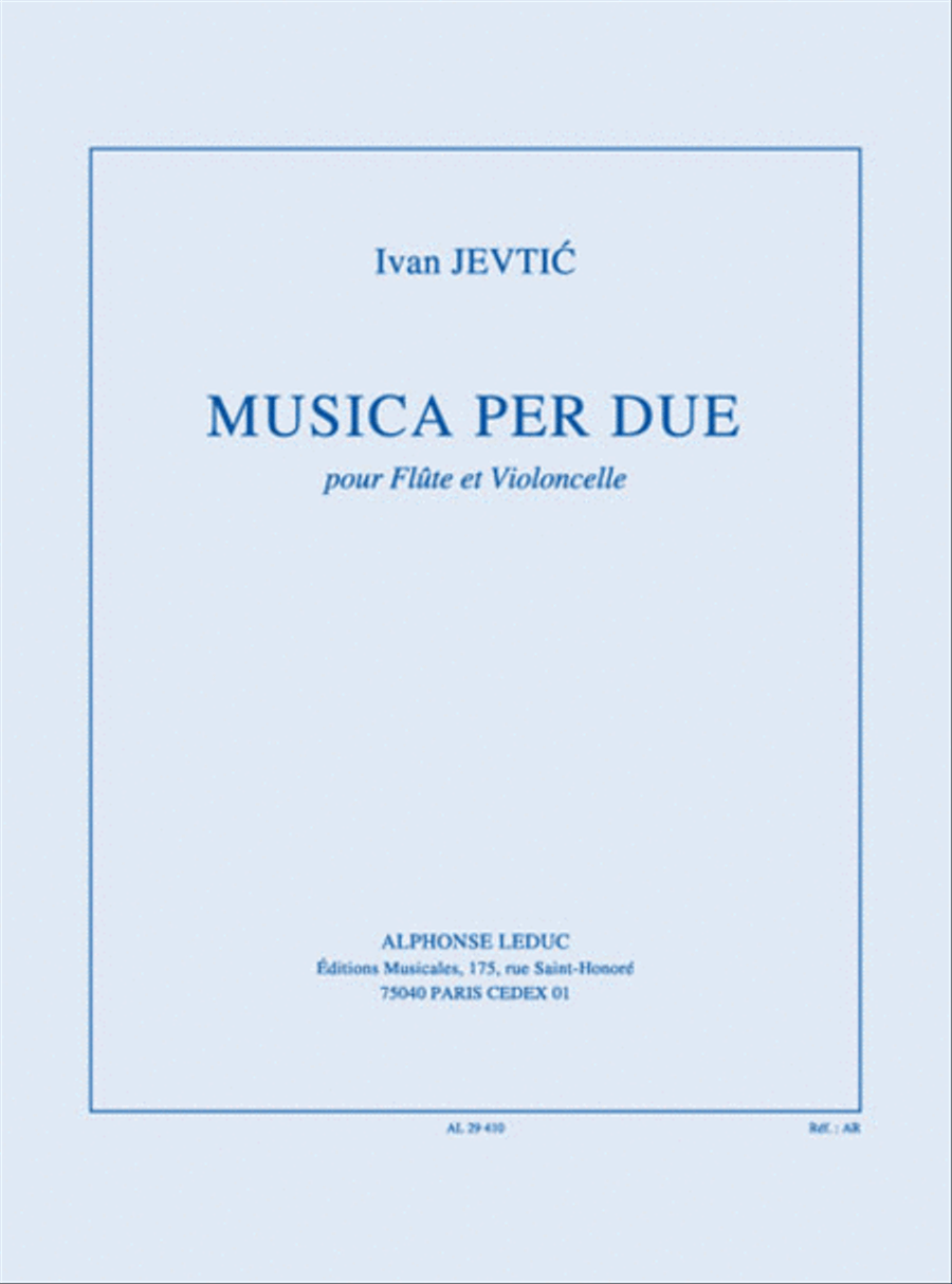 Musica Per Due Flute Solo scores gallery preview page 1