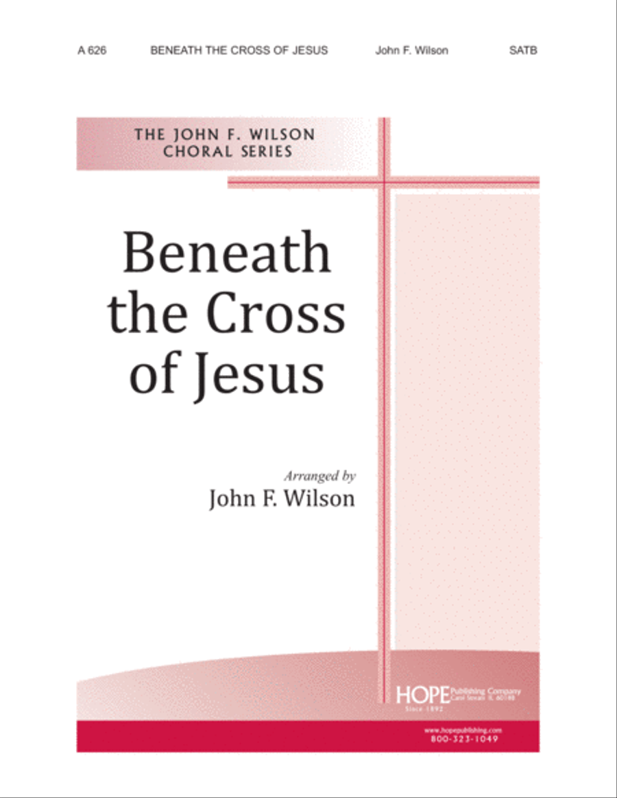 Beneath the Cross of Jesus 4-Part scores gallery preview page 1