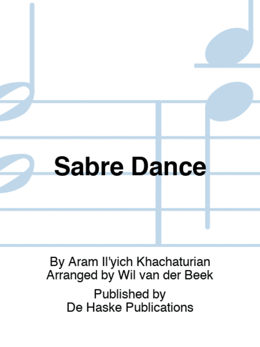 Sabre Dance Brass Quintet scores gallery preview page 1