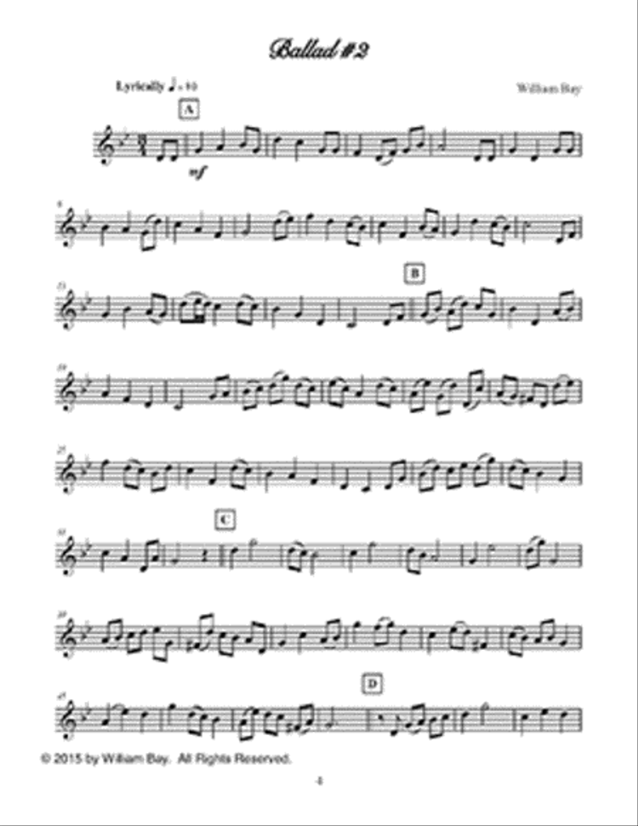 Trumpet Ballads Trumpet Ballads Bugle scores gallery preview page 2