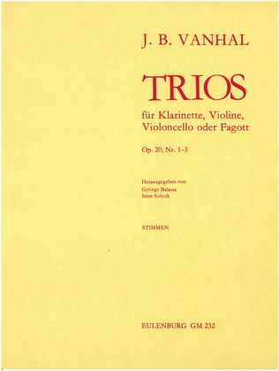 Book cover for Trios