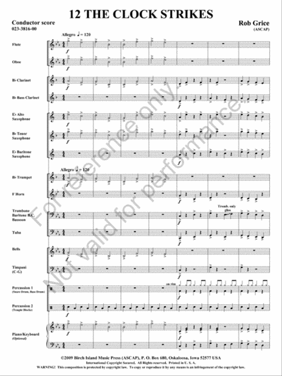 Our First Band Concert Our First Band Concert Concert Band scores gallery preview page 28