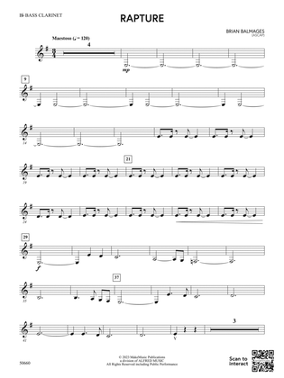Rapture: B-flat Bass Clarinet