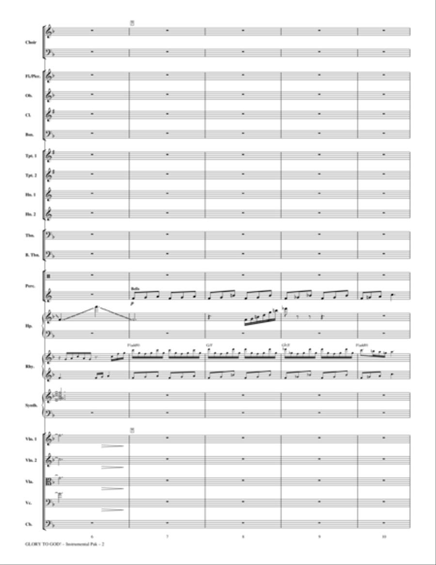 Glory to God! - Full Score Choir scores gallery preview page 2
