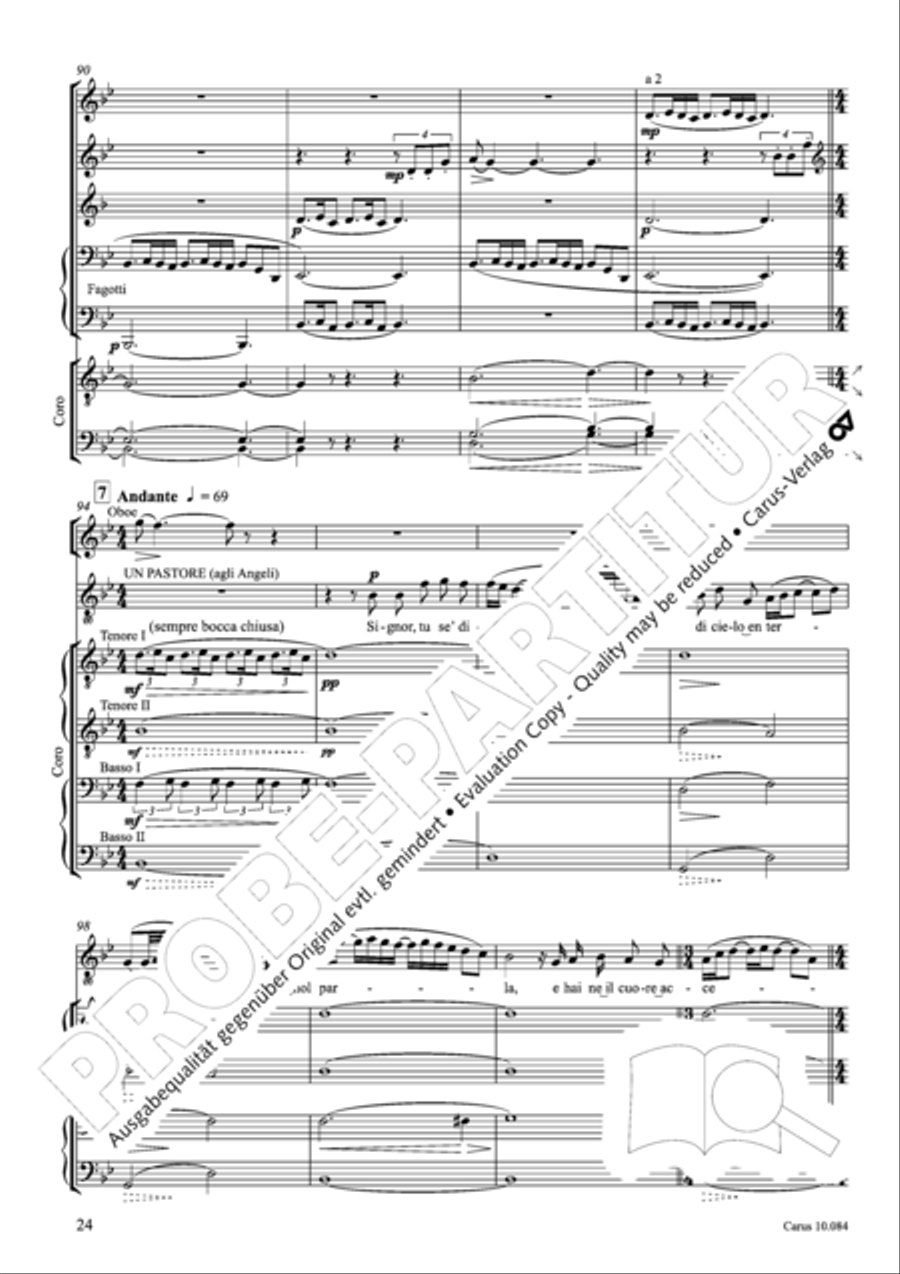 Lauda per la Nativita del Signore Divisi scores gallery preview page 25