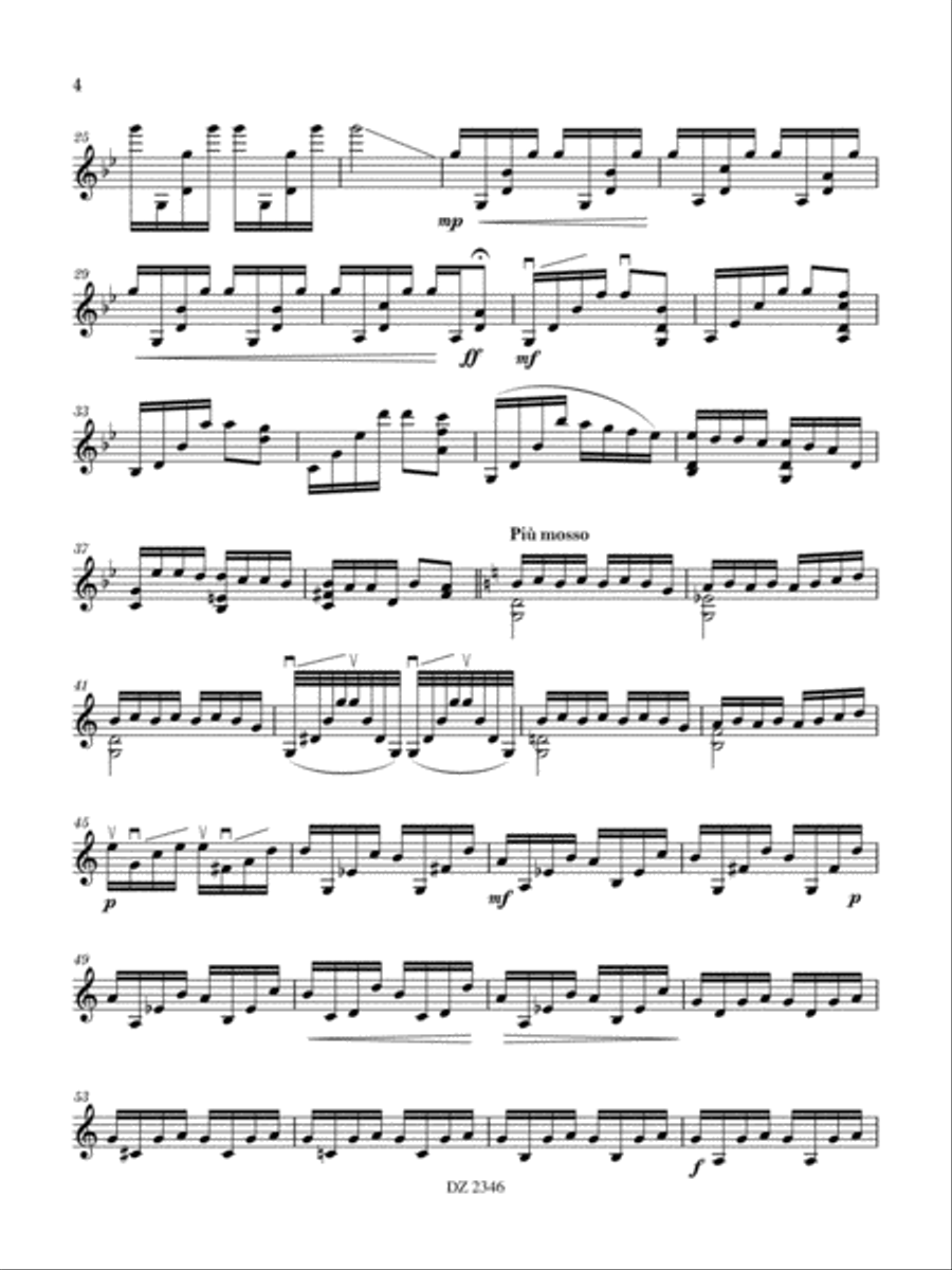 Fantasia Mandolin scores gallery preview page 4