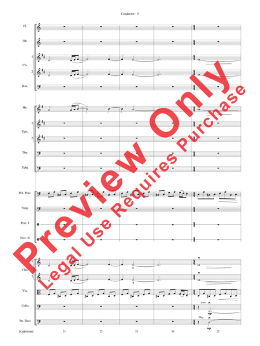 Battle of the Heroes (from Star Wars: Episode III Revenge of the Sith) Full Orchestra scores gallery preview page 35