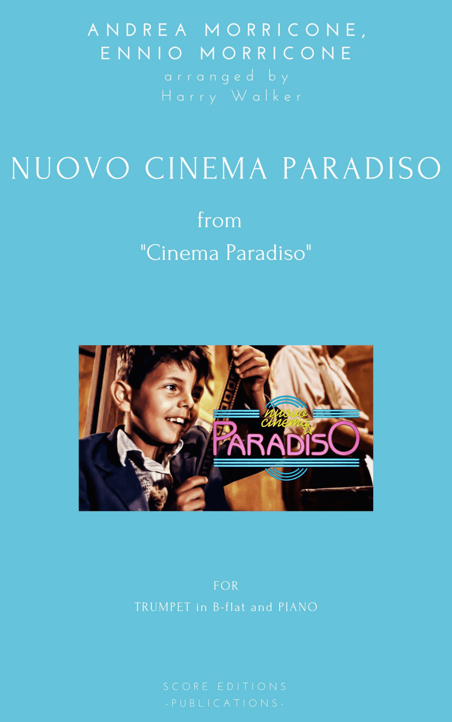 Nuovo Cinema Paradiso B-Flat Trumpet scores gallery preview page 1