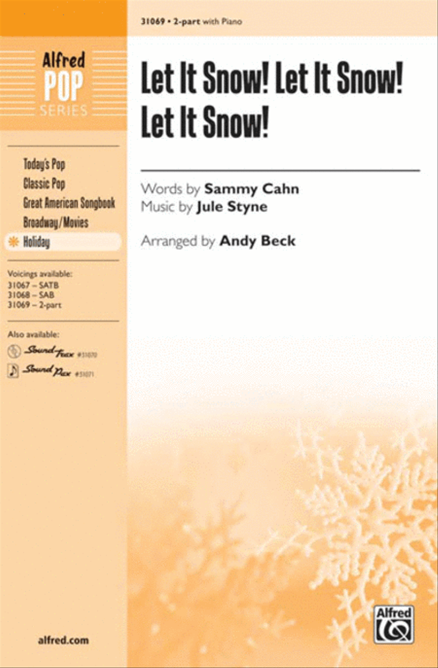 Let It Snow! Let It Snow! Let It Snow! 2-Part scores gallery preview page 1