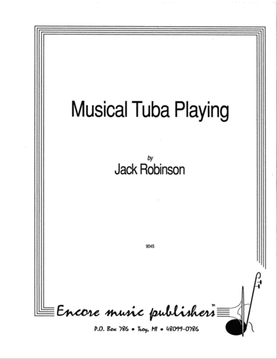Musical Tuba Playing Musical Tuba Playing Tuba scores gallery preview page 2