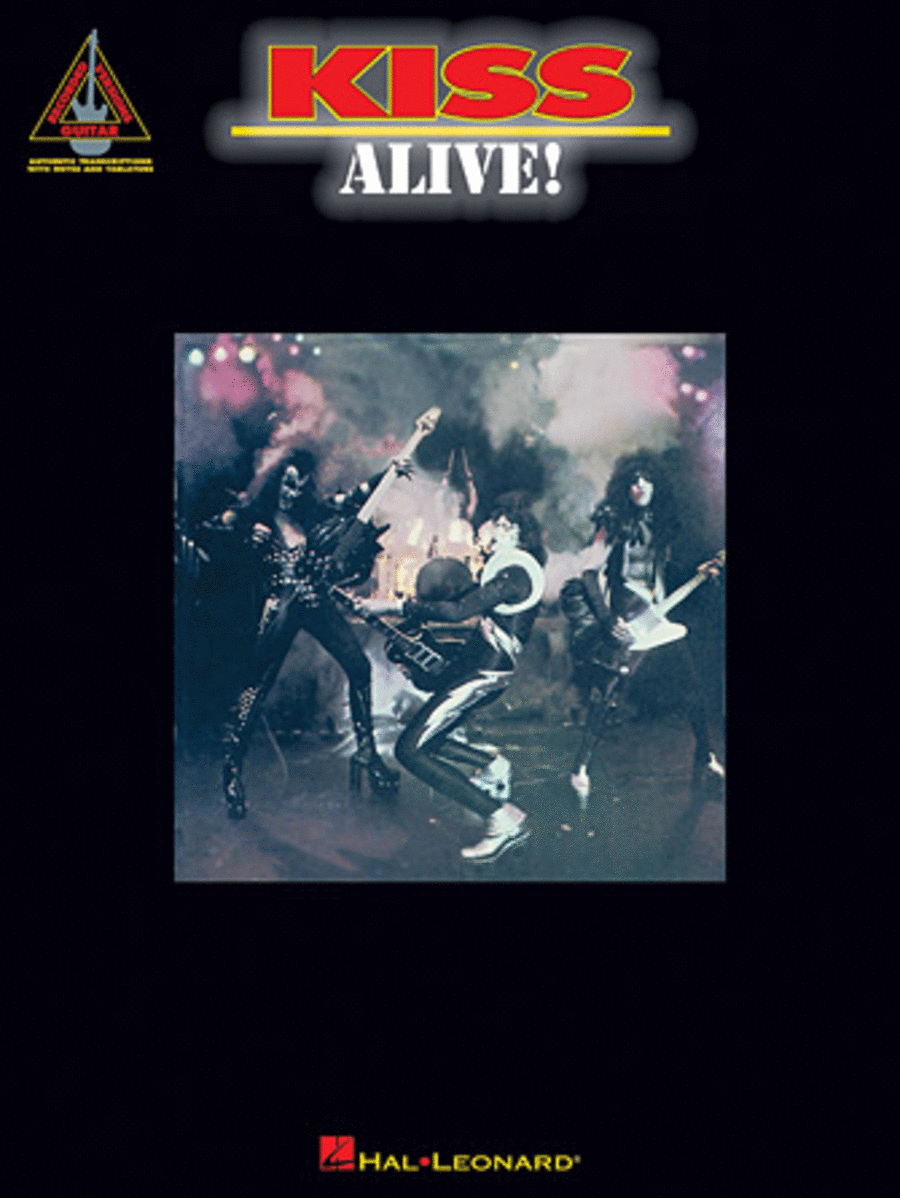 Kiss – Alive! Electric Guitar scores gallery preview page 1