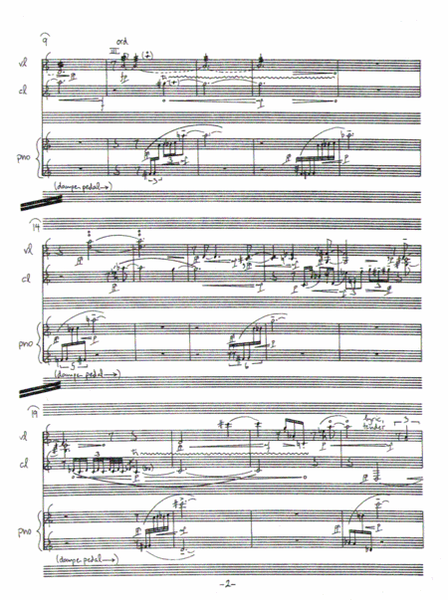 [Liptak] Trio for Clarinet, Violin, and Piano