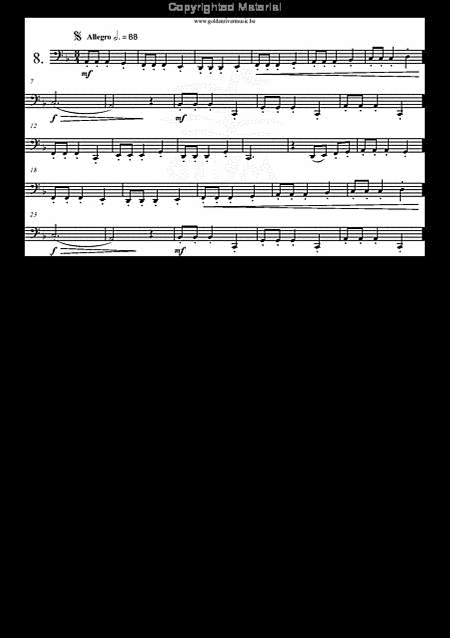 18 Etudes Melodiques Tuba scores gallery preview page 9
