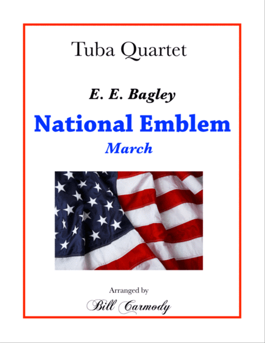 National Emblem March Brass Ensemble scores gallery preview page 1