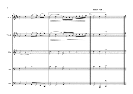 Spanish National Anthem for Brass Quintet (Short version) image number null