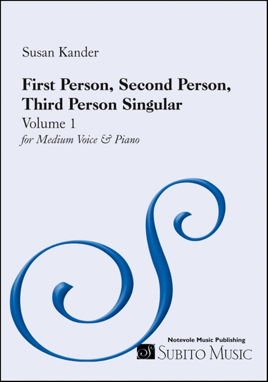 First Person, Second Person, Third Person Singular: Volume 1 Medium Voice scores gallery preview page 2