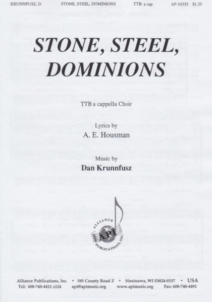 Stone, Steel Dominions - TBB choir, a cappella image number null