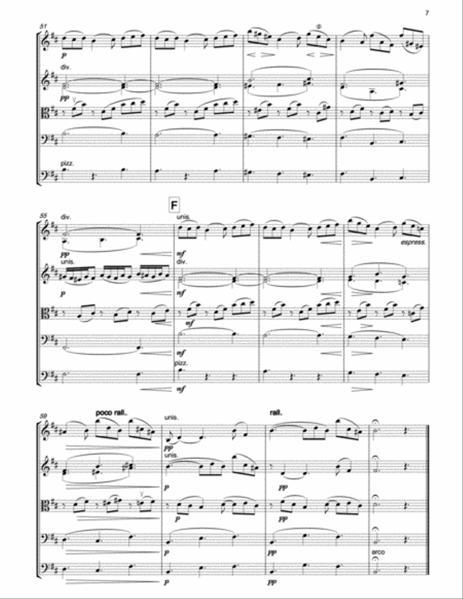 FRANCK Prélude Op.18 for string orchestra String Orchestra scores gallery preview page 6