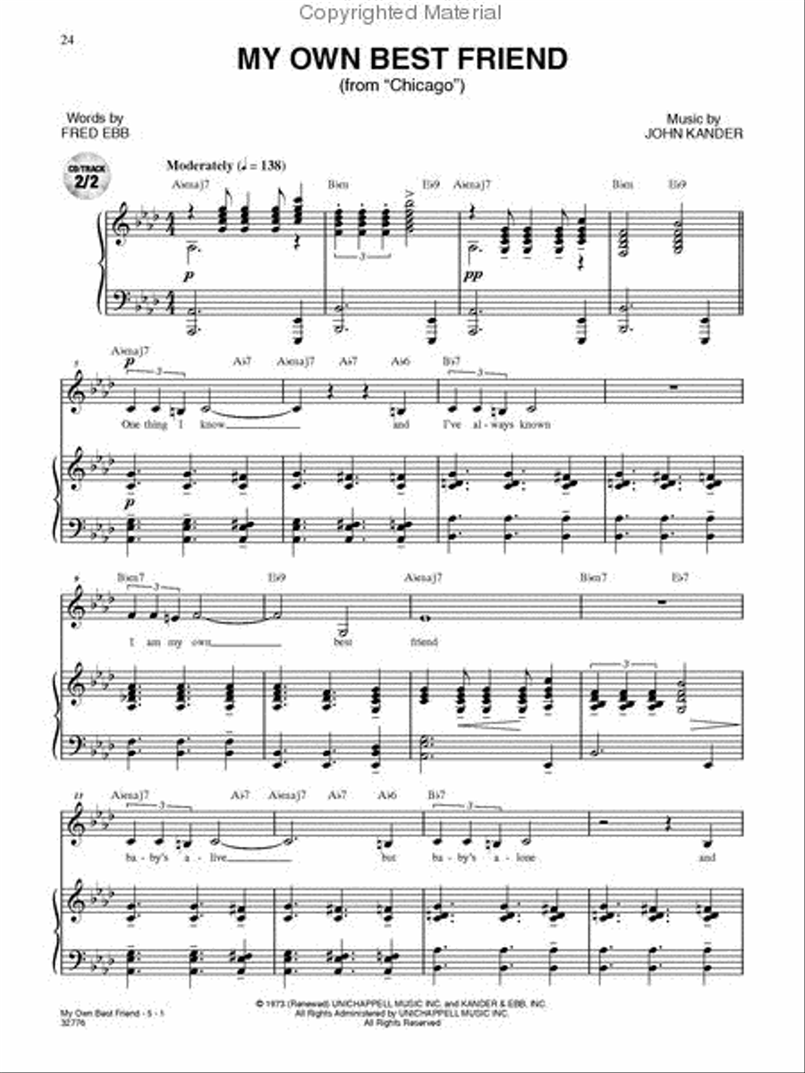Singer's Library of Musical Theatre – Vol. 2 Mezzo-Soprano Voice scores gallery preview page 5