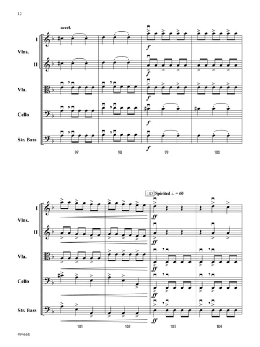 Shipwreck Coast String Orchestra scores gallery preview page 13