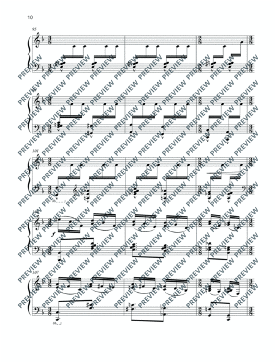 Jazzy Birthday to You Jazzy Birthday to You Piano Solo scores gallery preview page 11