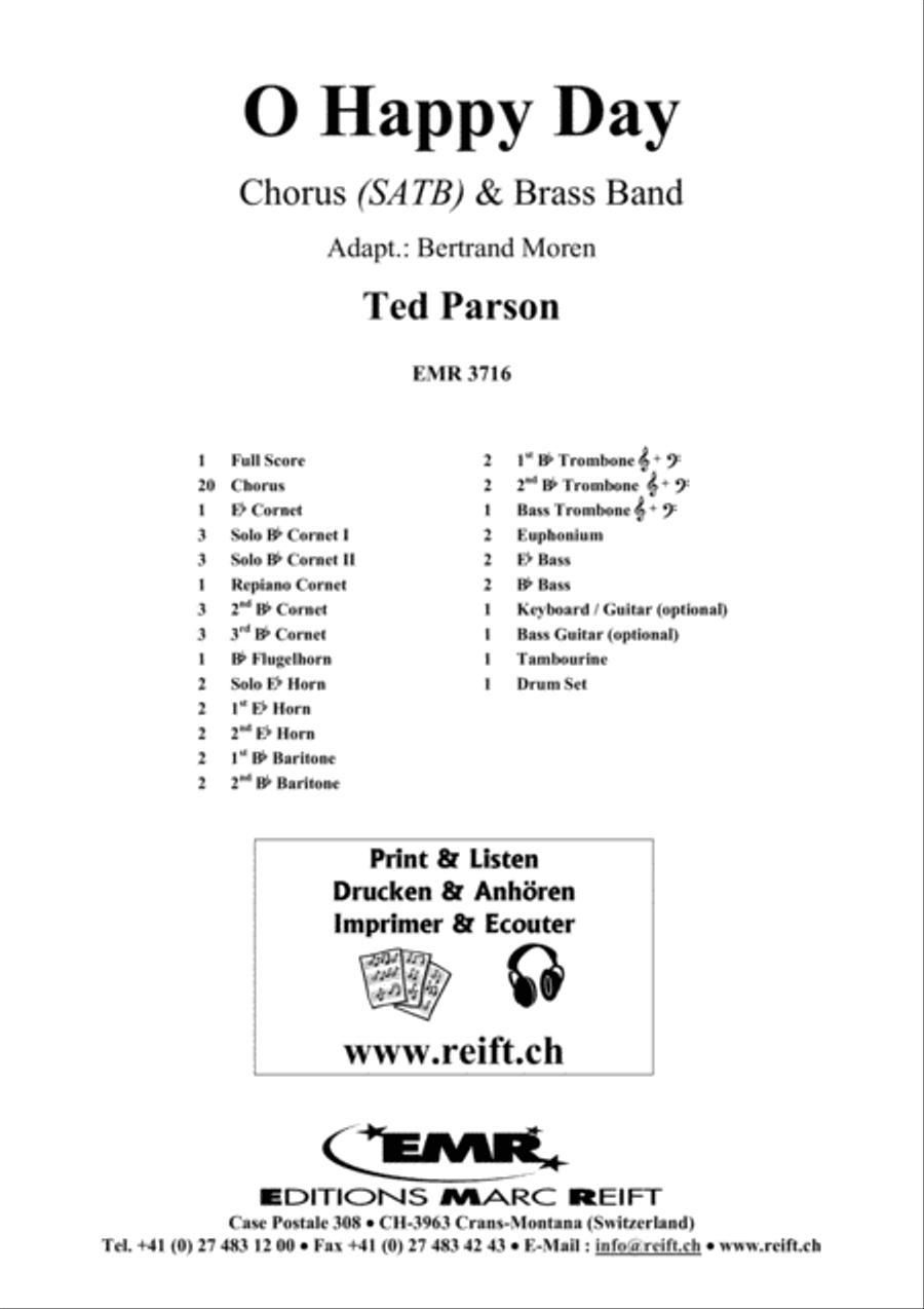 O Happy Day 4-Part scores gallery preview page 2