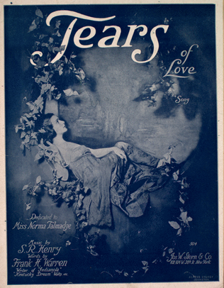 Book cover for Tears of Love. Song