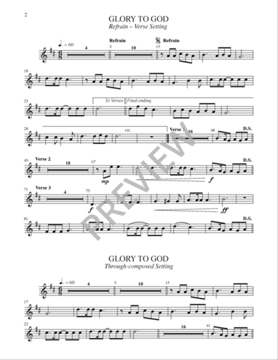 Ruah - Instrument edition Trumpet scores gallery preview page 34