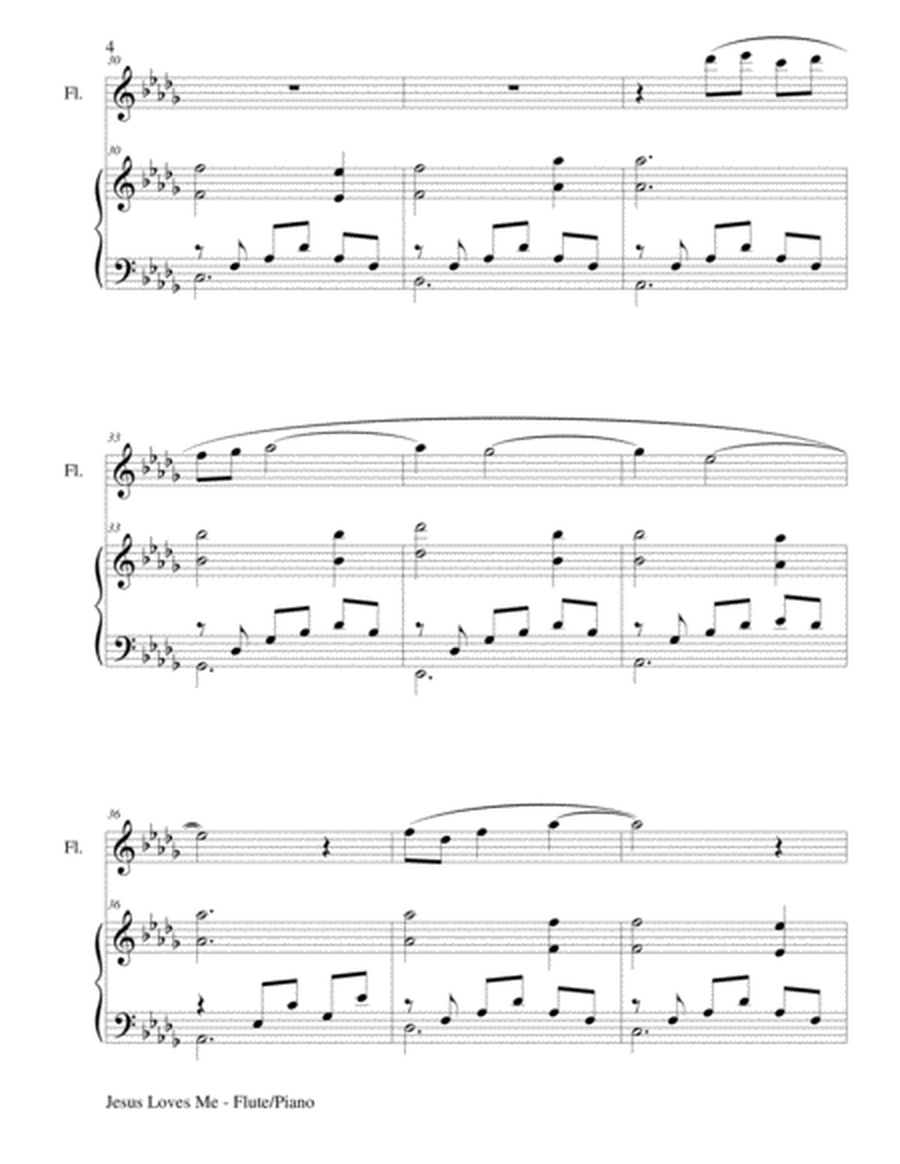 JESUS LOVES ME (Duet – Flute and Piano/Score and Parts) image number null